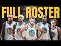 Golden State Warriors FULL COMPLETE 2025-2026 Roster