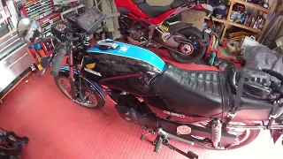 honda cb250rs barn find bike an introduction 