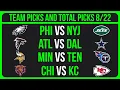 NFL Picks Today 25 NFL Preseason Week 3 Picks and Predictions