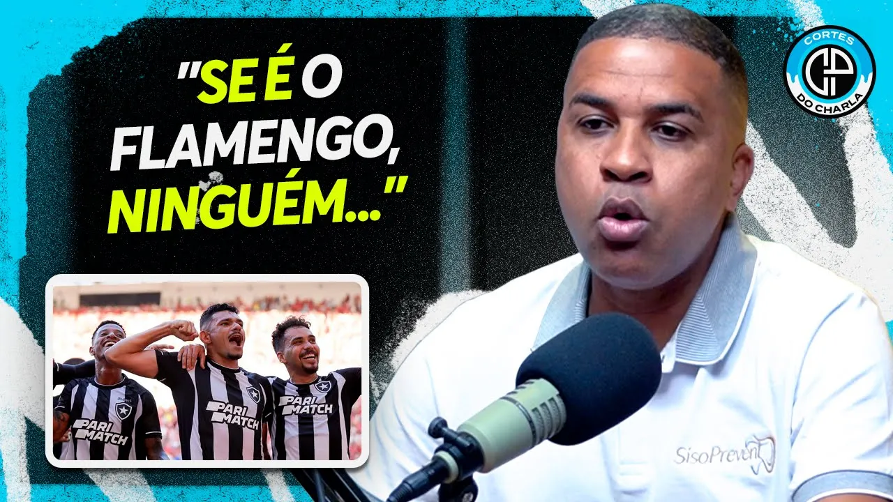 LEANDRO IRONIZA QUEM DESDENHA DO BOTAFOGO LÍDER DO BRASILEIRÃO