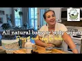 All Natural Baby wipes or All Natural Body Deodorizing Wipes Great for dirty hands or after the gym