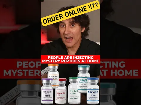 The Dangerous Truth About At-Home Peptides !!