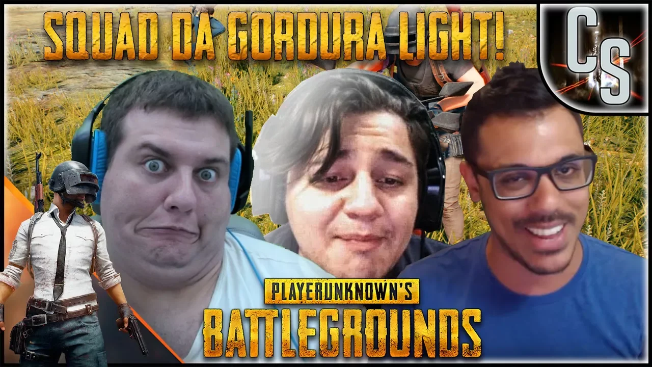 PUBG - SQUAD DA GORDURA LIGHT! FT. BURGAOFPS, JB SNIPER E NICOLE