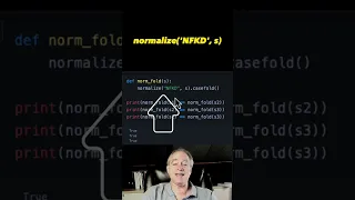 Case insensitive comparision of Unicode Python strings
