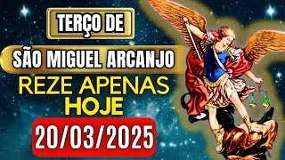 Terço Poderoso de São Miguel Arcanjo QUINTA 20/03/2025 PROTEÇÃO NO COMBATE - Terço de Hoje