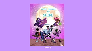 Slowed Reverb يبدأالليل باللمعان أبطال التايتنز 