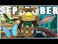 September Fish Bug Guide Animal Crossing New Horizons