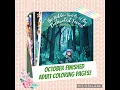 October Finished Adult Coloring Pages
