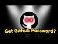 How to Get PASSWORDS From a GITHUB Username tutorial