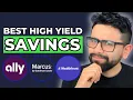 Best High Yield Savings 2026 Marcus vs Wealthfront vs Ally Which is BEST