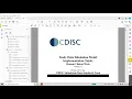 Class 1 CDISC SDTM Fundamentals