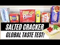 SAVOURY CRACKER SALTINE TASTE TEST COMPARISON World s BEST Cracker Nabisco and Ritz v The World