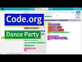 Dance Party Puzzle 9 - Code org Tutorial with Answers