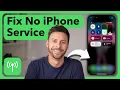 How To Fix No Service On iPhone