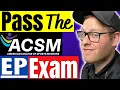 ACSM Exercise Physiologist Exam Review Passing The ACSM EP Exam ACSM EP Study Guide Free