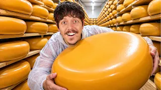 كشفت سر صناعة الجبن الهولندي 🇳🇱🧀