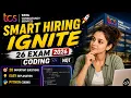 TCS Smart Hiring Ignite 2026 Coding Questions Python Complete Lecture Easy Explanation Part 1