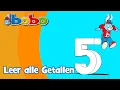 Lagu Het getal 5 • Getallen leren met Bobo
