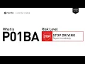 What is P01BA Engine Code Quick Guide