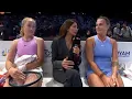 Download Lagu Aryna Sabalenka \u0026 Mirra Andreeva Interview - World Tennis League Dubai 2024