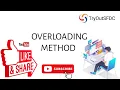 Overloading method and using This keyword salesforce C7