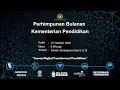 PERHIMPUNAN BULANAN KEMENTERIAN PENDIDIKAN