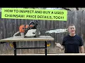 How to Buy a Used Chainsaw -