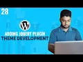 How to add jQuery Plugin WordPress Theme Development Tutorial Bangla Part 28