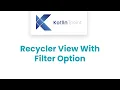 Recycler View Part 3 - How to filter a RecyclerView with a SearchView