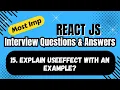 React useEffect Hook Explained in Depth Complete useEffect Tutorial with Real Example
