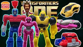Colección de TRANSFORMERS ONE en BURGER KING (2024) | Reseña Optimus Prime, Bumblebee - TOY SHOTS