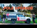 Replace This Rusted Power Pole TODAY Or Lose Power