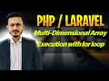 Multidimensional Indexed Array with for loop in