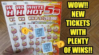 Wins AND Profit New HOT 5s Scratch Off Lottery Tickets 