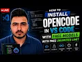 How to Install OpenCode in VS Code with Free models with Free Unlimited Limit