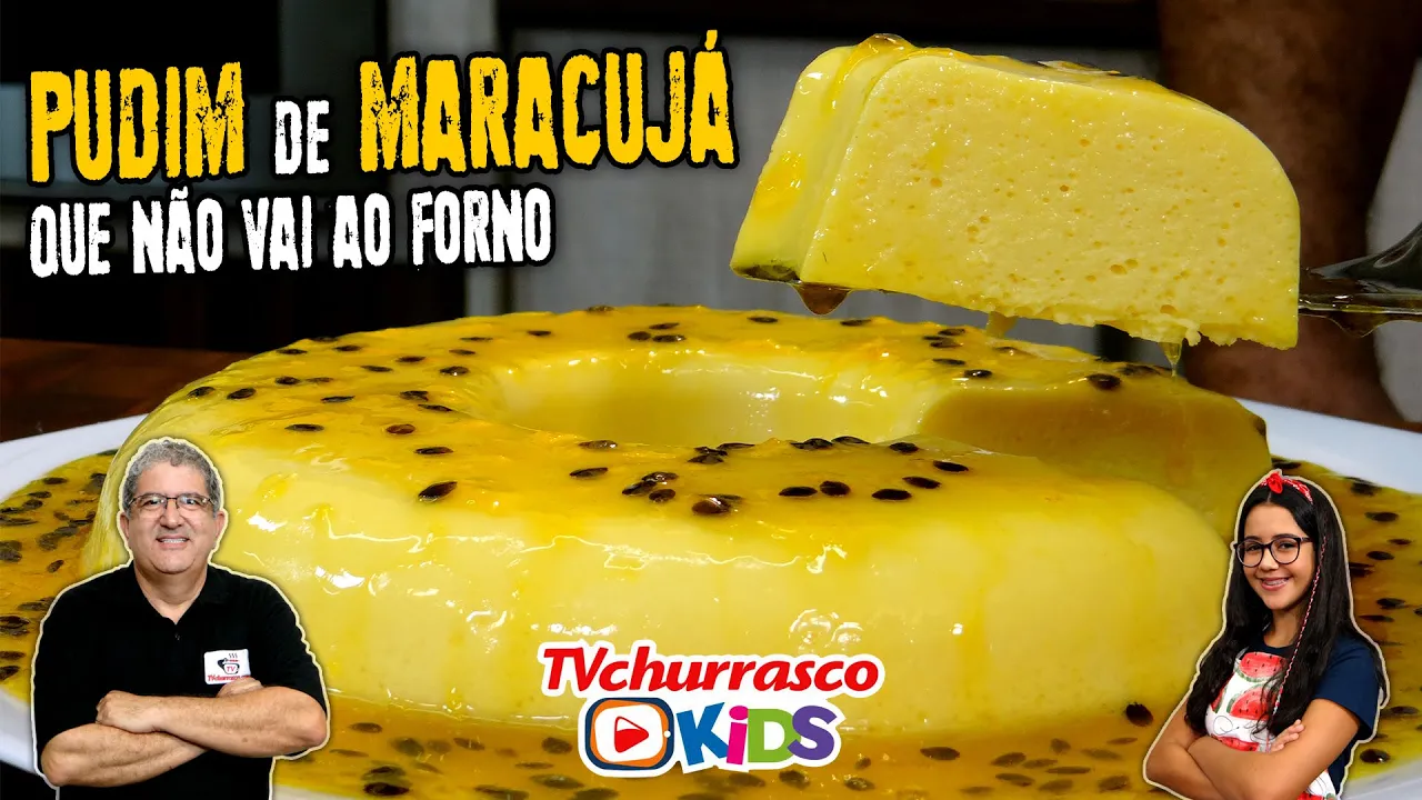 APENAS 2 INGREDIENTES SOBREMESA GELADA DE MARACUJÁ