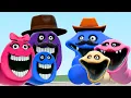 Lagu New Roblox Hungry Snake Family Vs Roblox Hungry Worm Family In Garry's Mod