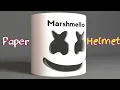 Download Lagu How To Make Marshmello Helmet At Home|How to Make Paper Things|Marshmello Mask Making|Marshmallow