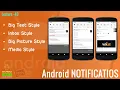 Big Text Inbox Big Picture Media Styles Lecture 43 Notifications in Android AbuBakar