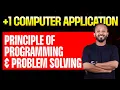 Plus one Computer application 3 Principle of Programming and Problem Solving Eduport Plus one