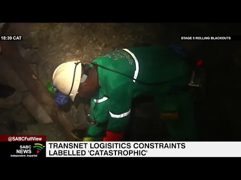 Download MP3 Transnet's logistics constraints labelled a 'catastrophe'