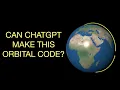 Can ChatGPT Make a VPython Program for Orbital Motion
