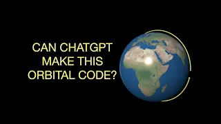 Can ChatGPT Make a VPython Program for Orbital Motion