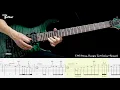 Dream Theater - Barstool Warrior Guitar Solo Lesson With Tab(Slow Tempo)