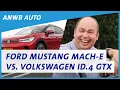 Download Lagu Ford Mustang Mach-E vs. Volkswagen ID.4 GTX | NUTTIGE SPORTSCHOOLTYPES? | ANWB Autotest