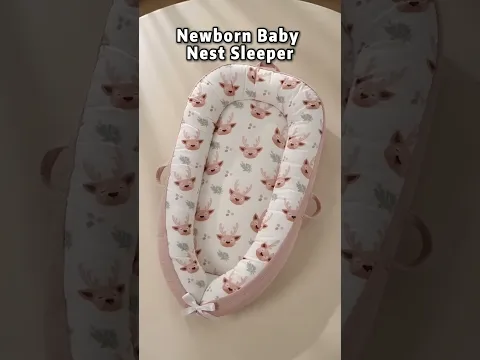 SunloveKids Premium Cotton Baby Lounger Nest #babynest  #ytshorts  #shorts