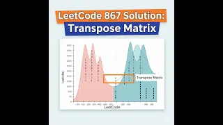 LeetCode 867 - Transpose Matrix Easy Matrix Manipulation in Java Step-by-Step Guide