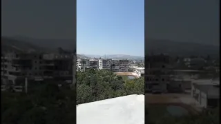 مدينة حارم إدلب سورية مع أغنية فيروز الصباح وطني خضار طبيعة جمال رباني سياحة حفظك الله يا بلدي 