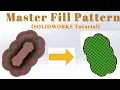 Master Fill Pattern in SolidWorks Traditional Clay Body Scrubber Modeling SolidWorks Tutorial