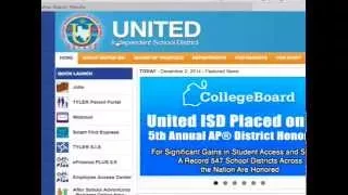 UISD Parent Portal English 2014